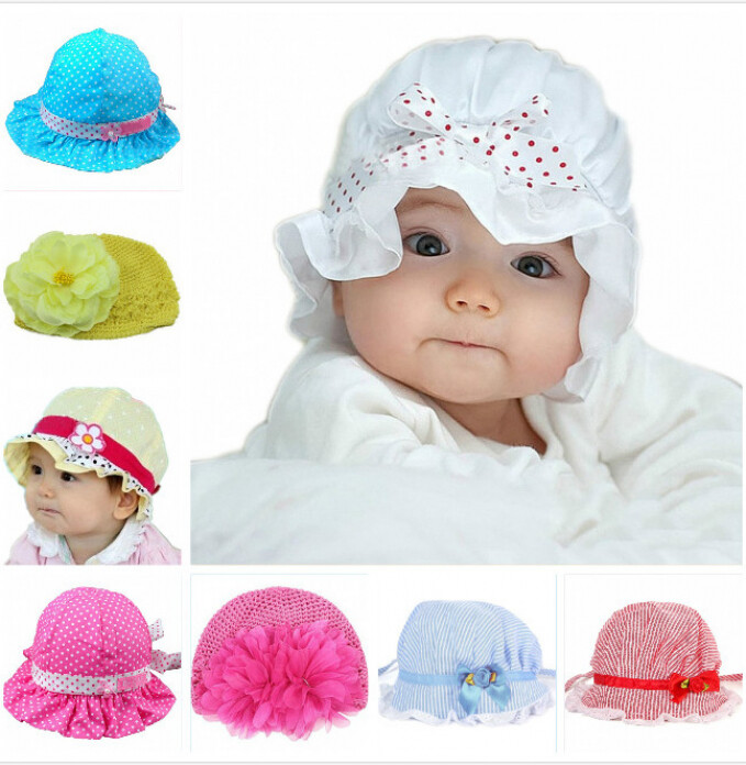 summer cap for baby girl